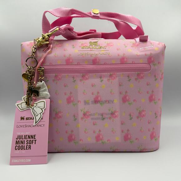 Stanley x LoveShackFancy All Day Julienne Mini Cooler Ibiza Sunset Authentic - Picture 1 of 8